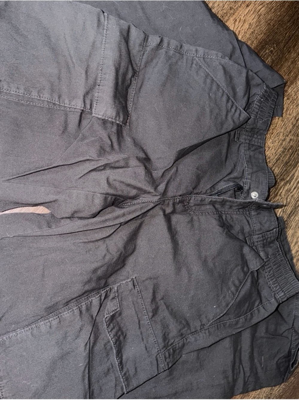 Women’s Black Casual Cargo pants